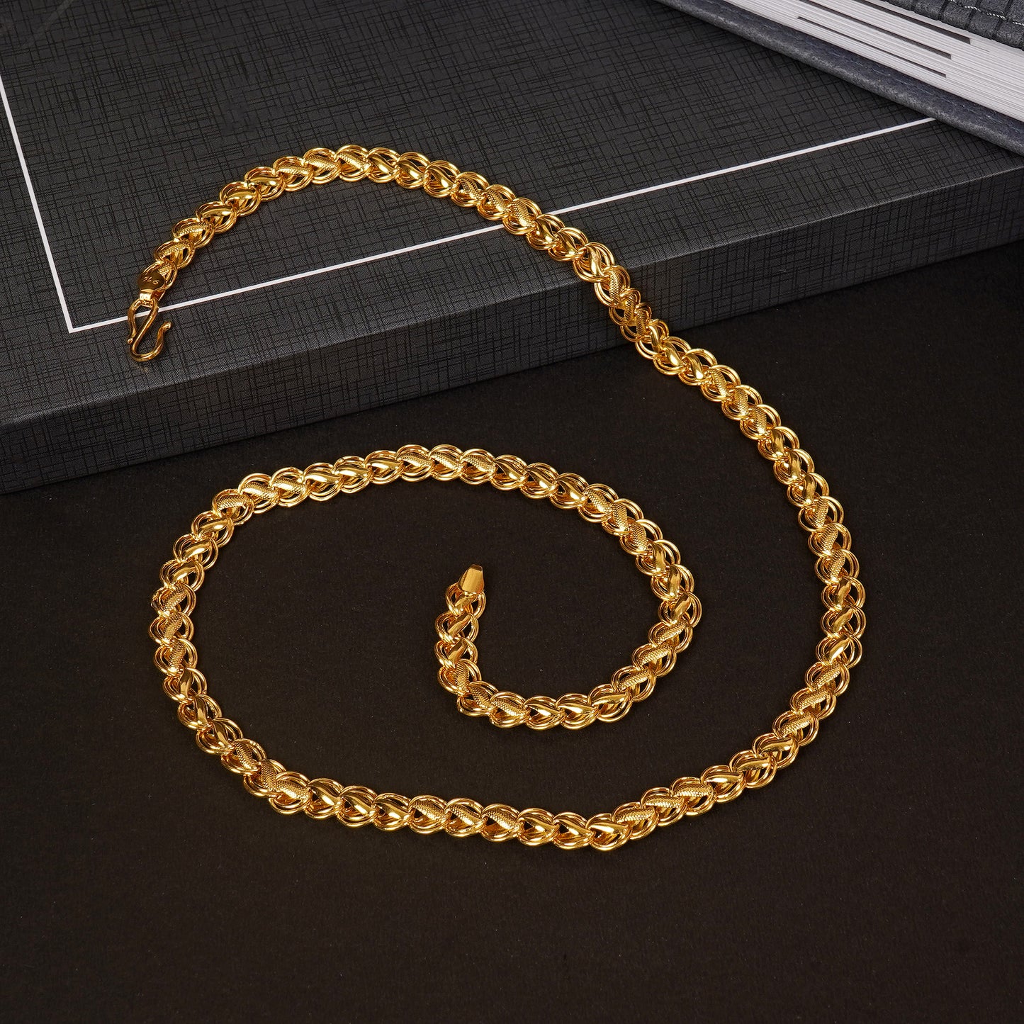 22ct Gold Handmade Byzantine unisex chain/necklace