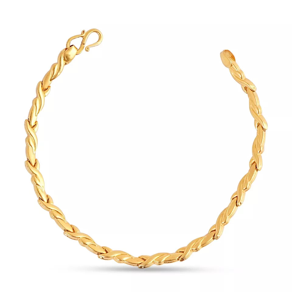 916 hallmark gold ladies handcrafted braclet for party and daily wear