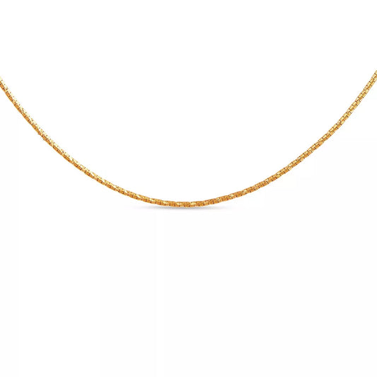 Gold 916 gold handcrafted snake desgin chain weighing 6.06 gm