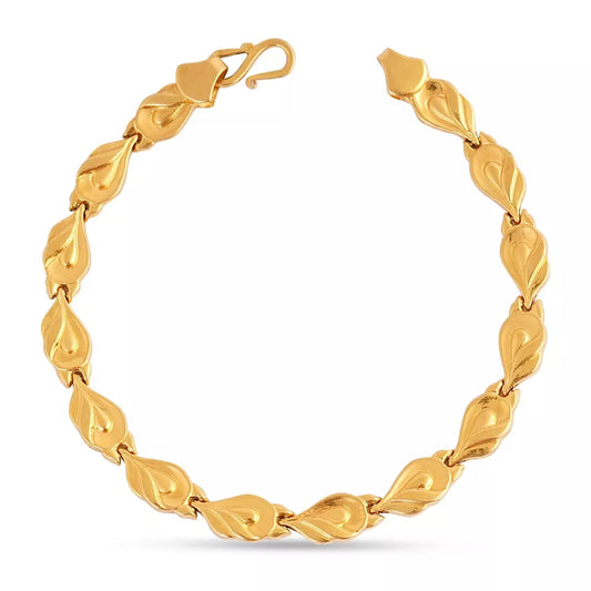 Elegance Redefined 916 Hallmark Gold Ladies Handcrafted Bracelet